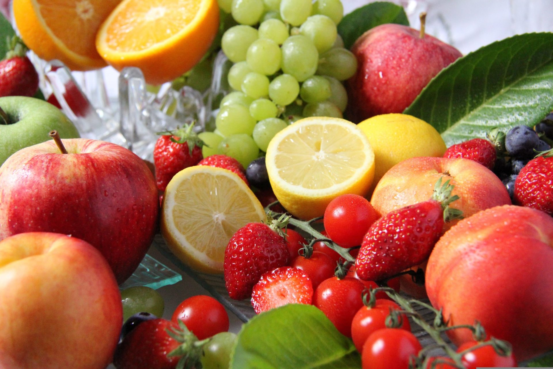 たくさんのフルーツ