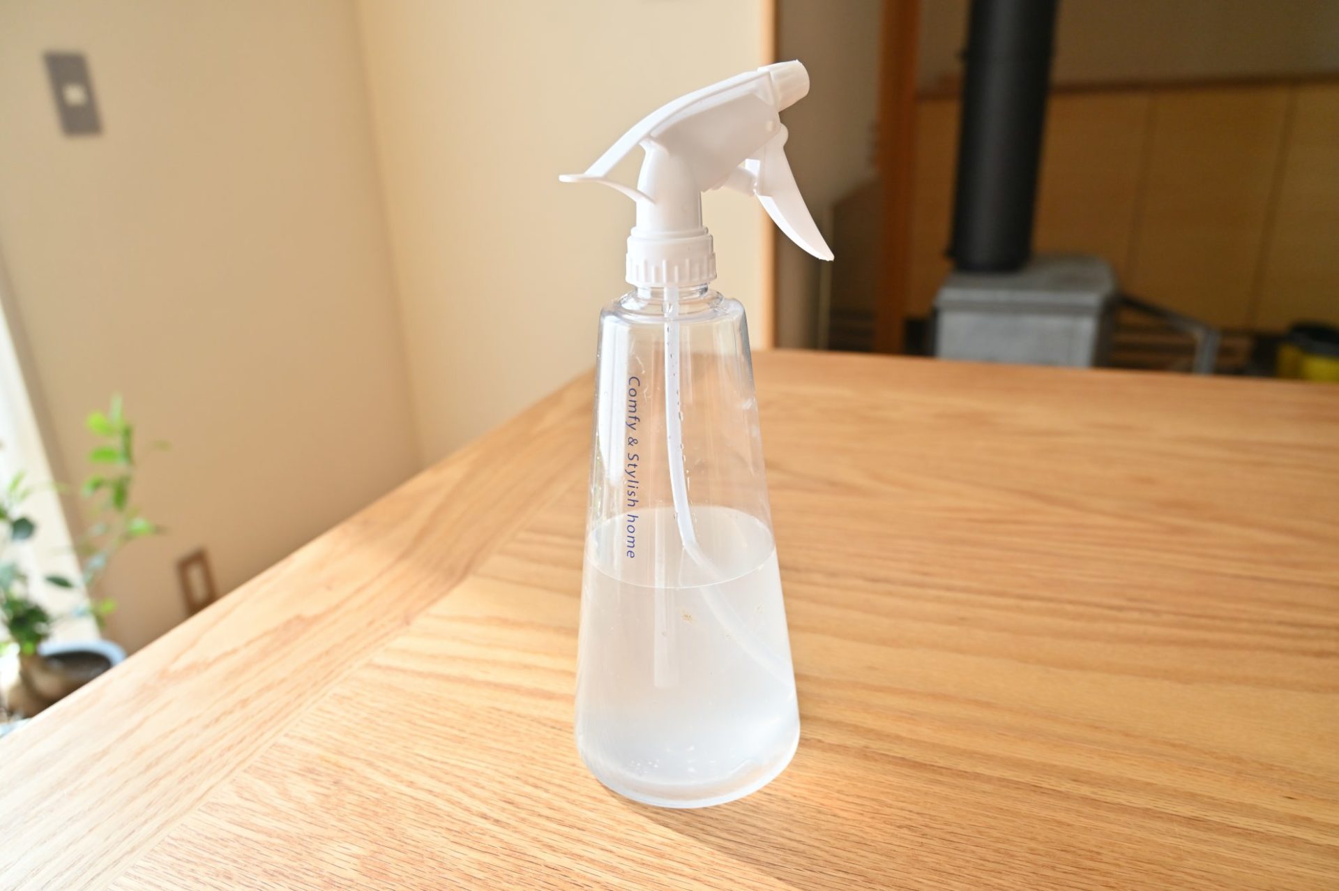 スプレーボトルに入れた納豆水